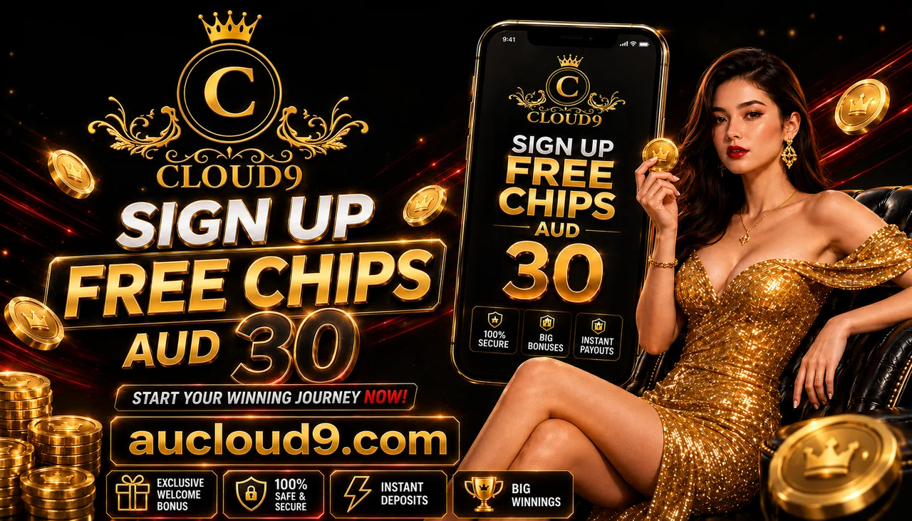 CLOUD9 signup free chips bonus visual