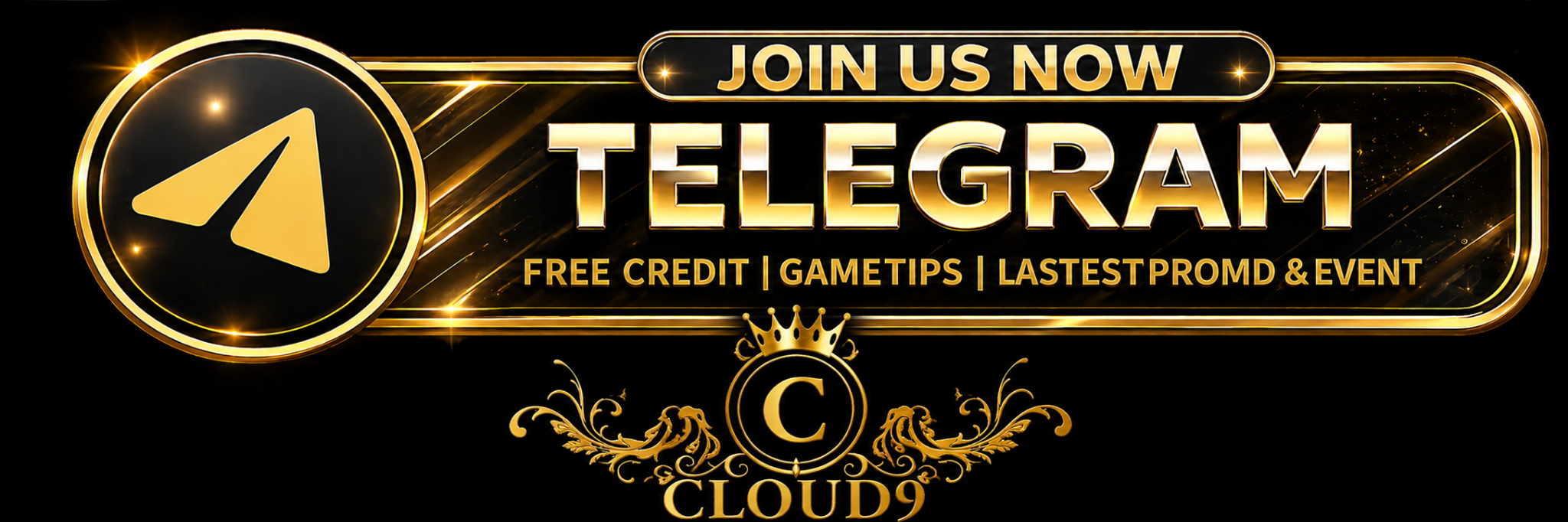 CLOUD9 Telegram community banner